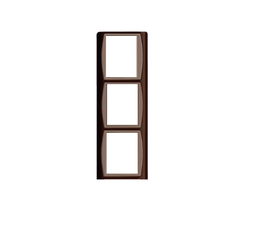 [065039/V] MULTICADRE TRIPLE VERTICAL GALAXY GRIS  